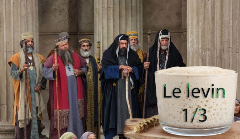 Réflexion Levin 1/3 : « Le levain des pharisiens et des sadducéen » (Mt 16:6; Mc 8:15; Lc 12:1)